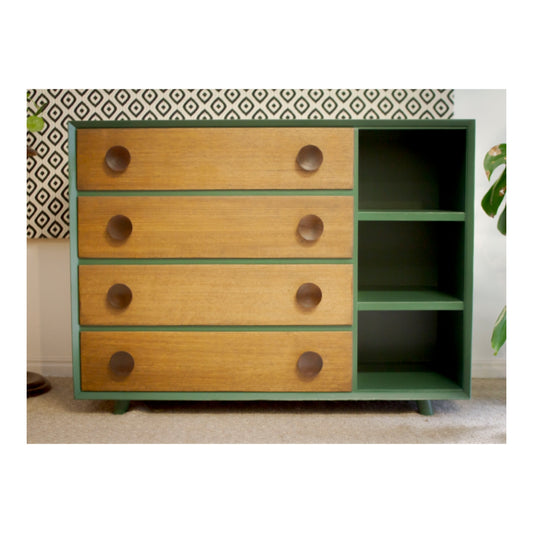 Alrob Refurbished Drawers with Bookshelf