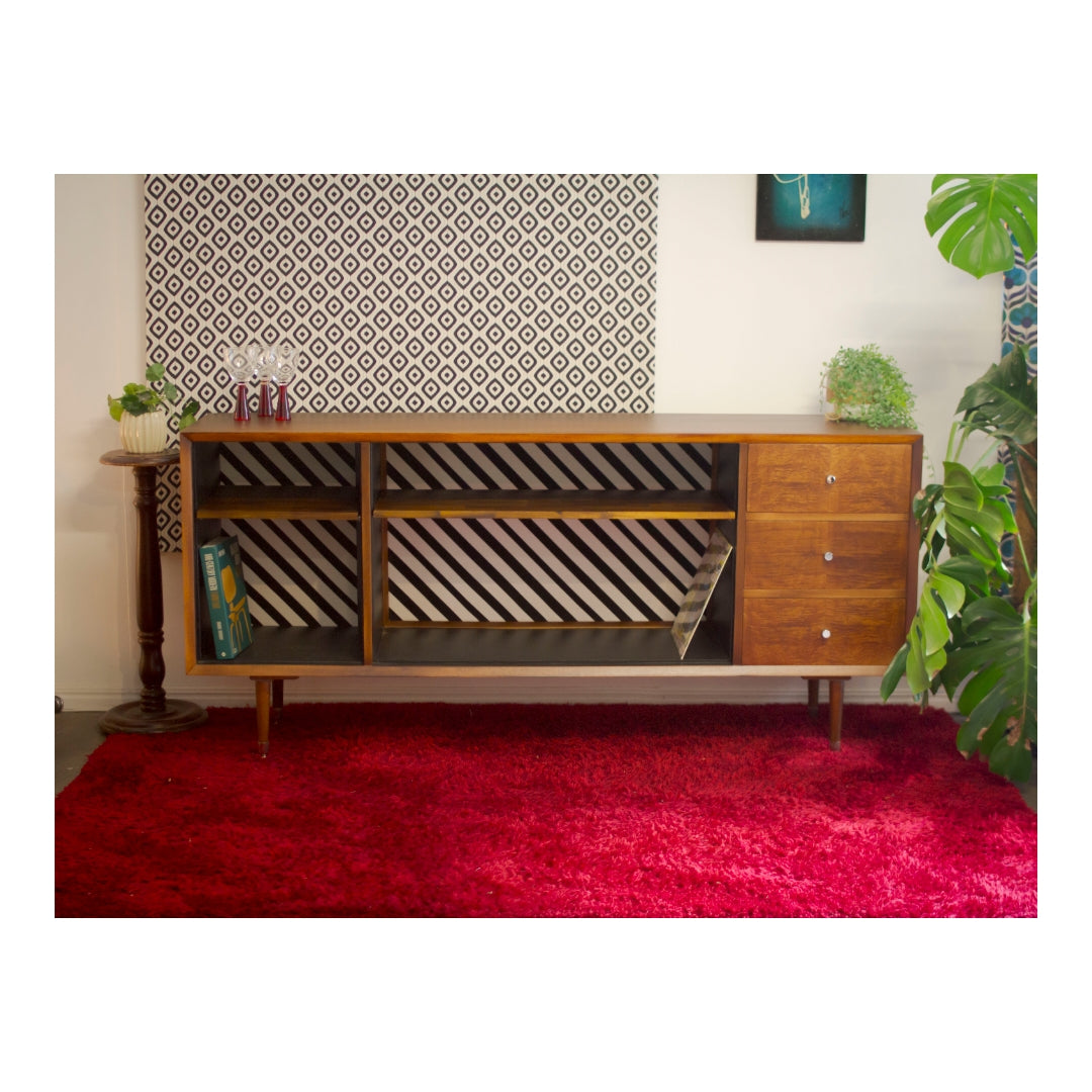 Refurbished Sideboard/ Vinyl Cabinet