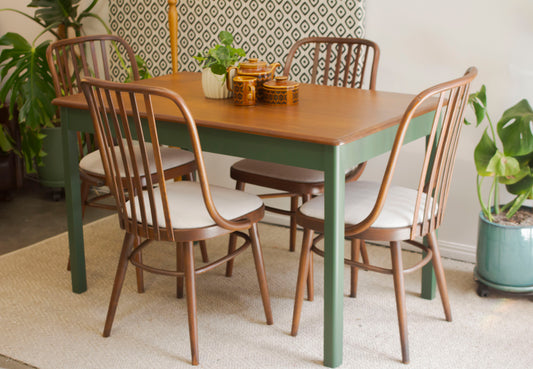 Farmhouse Table made from Tasmanian Blackwood