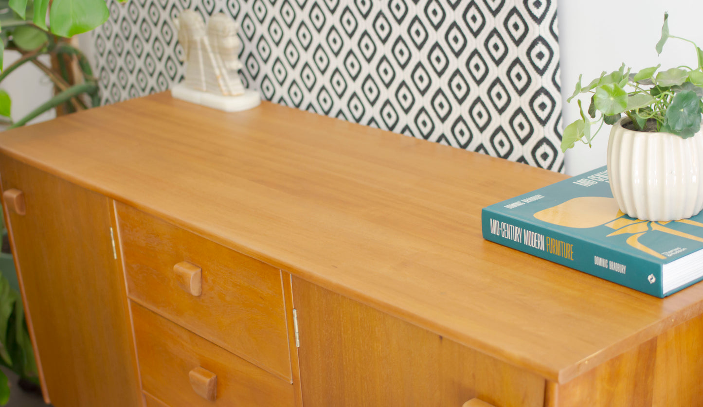 Solid Wood 50s Sideboard