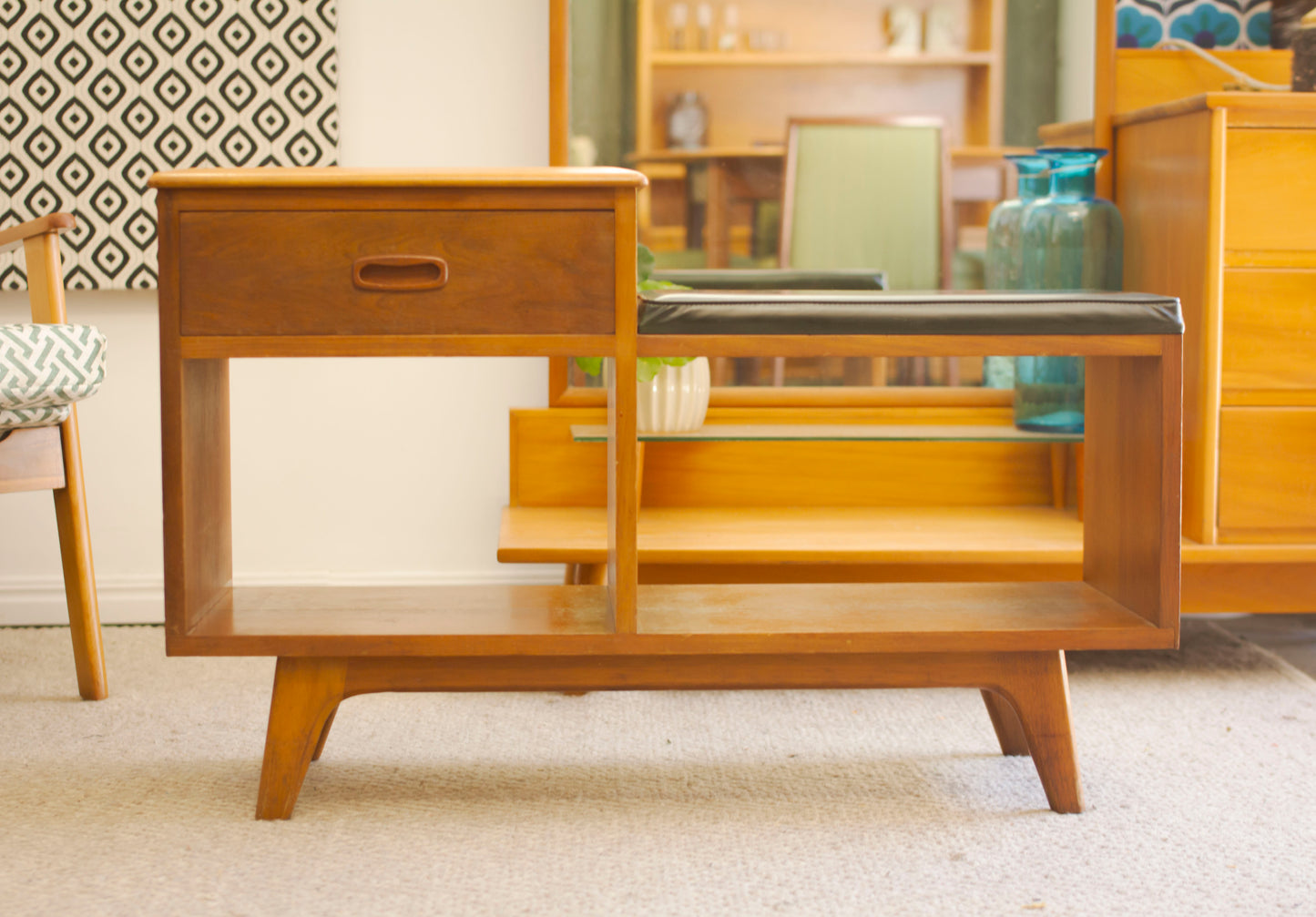 Noblett Telephone/ Hallway Table