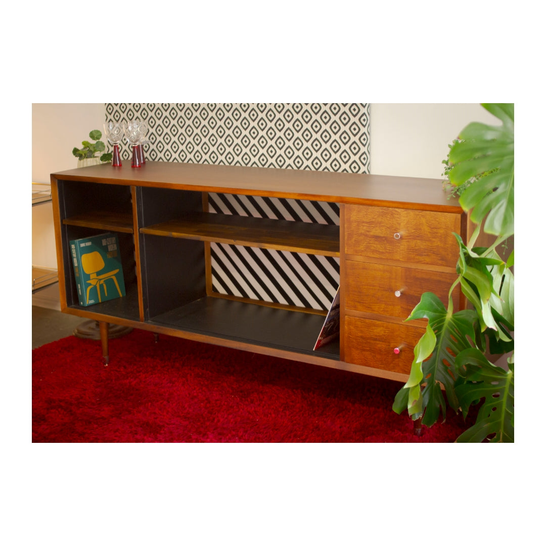 Refurbished Sideboard/ Vinyl Cabinet