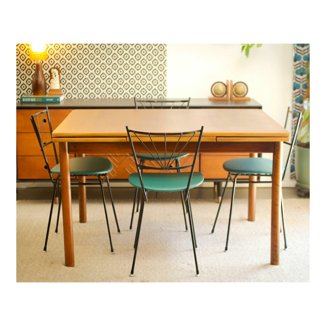 Set of 4 Woods Williams Metal Framed Chairs