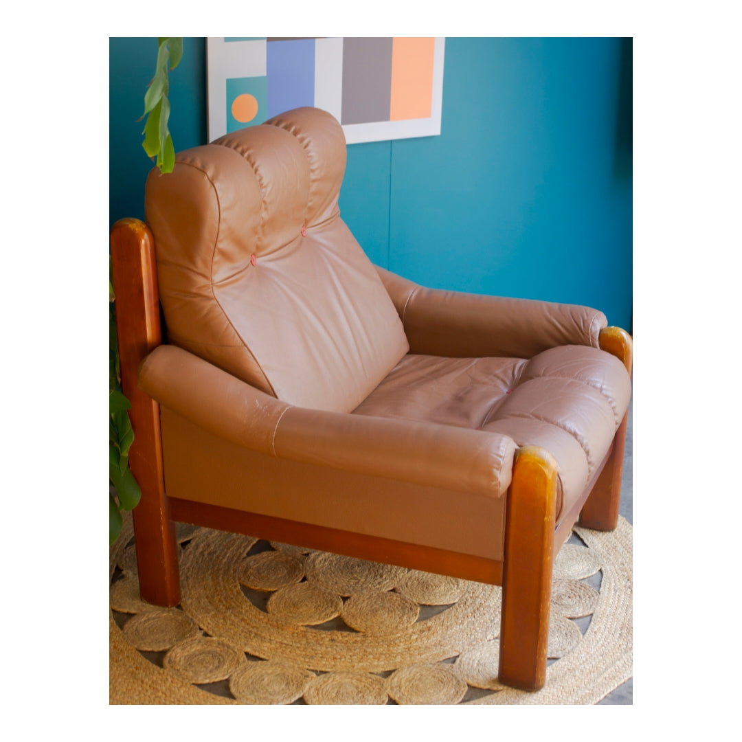 Vintage Leather Armchair
