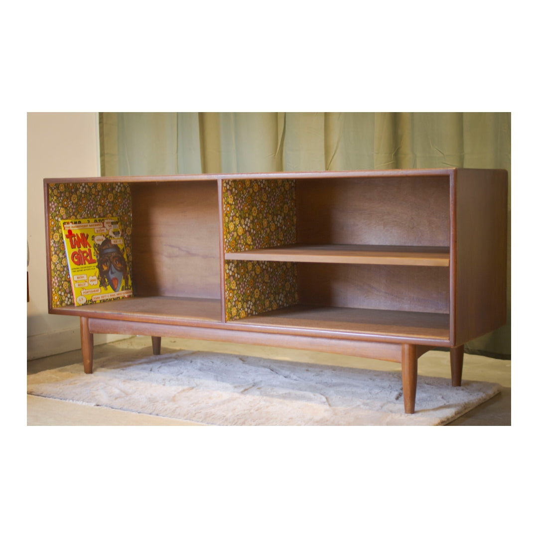 Refurbished Vinyl Cabinet/ Bookshelf