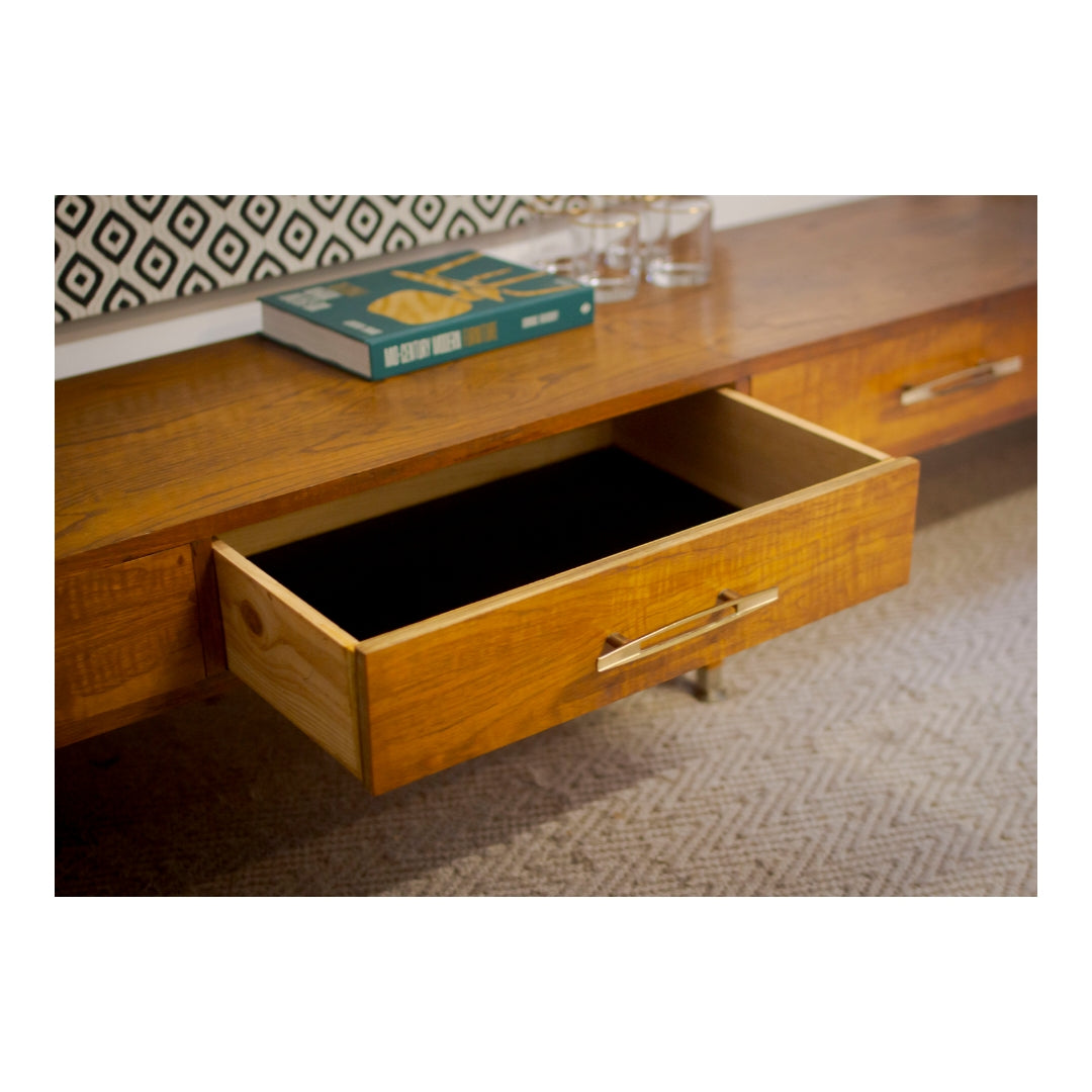 Custom Built Mid Century Lowline Sideboard