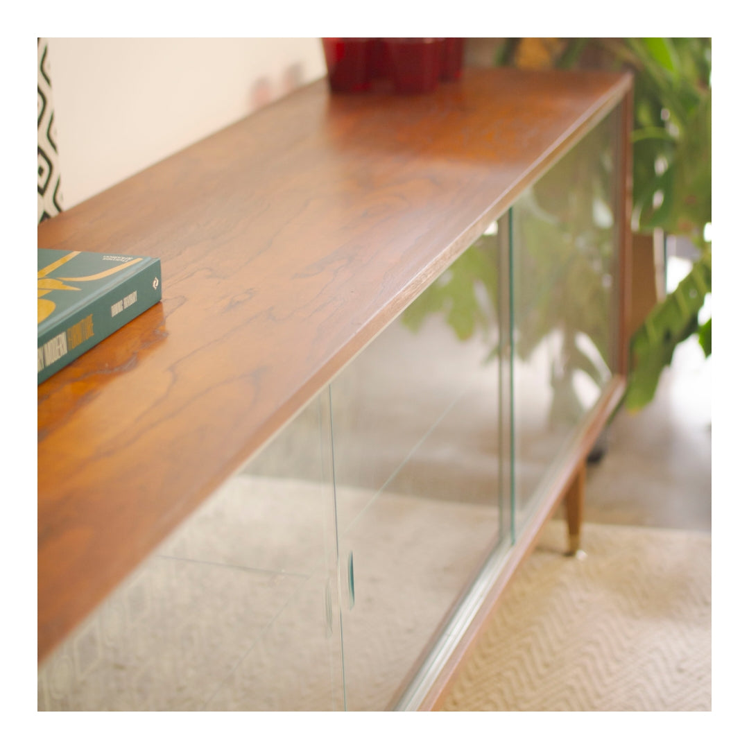 Custom Built Glass Display Cabinet