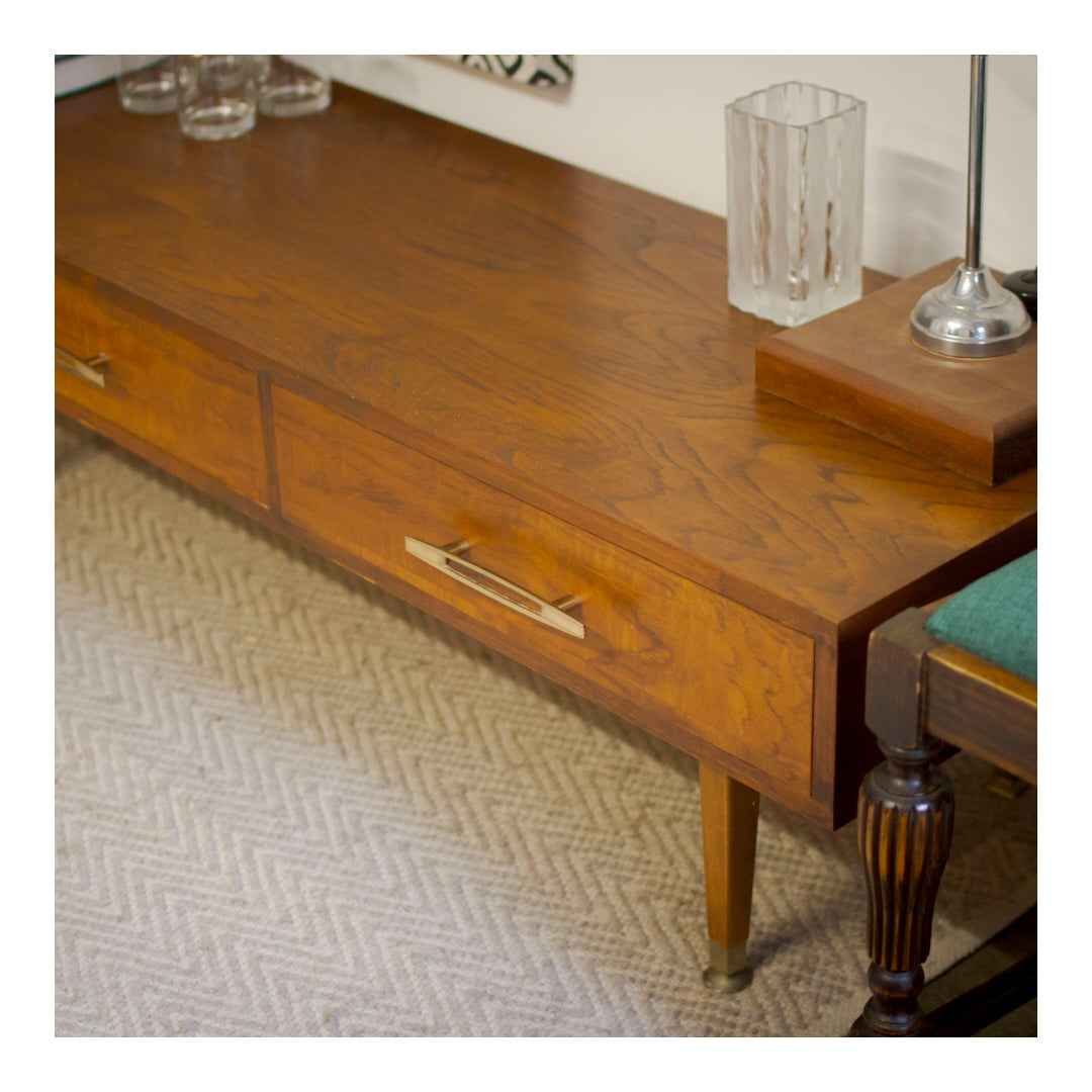 Custom Built Mid Century Lowline Sideboard