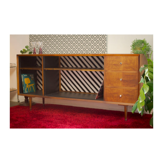 Refurbished Sideboard/ Vinyl Cabinet