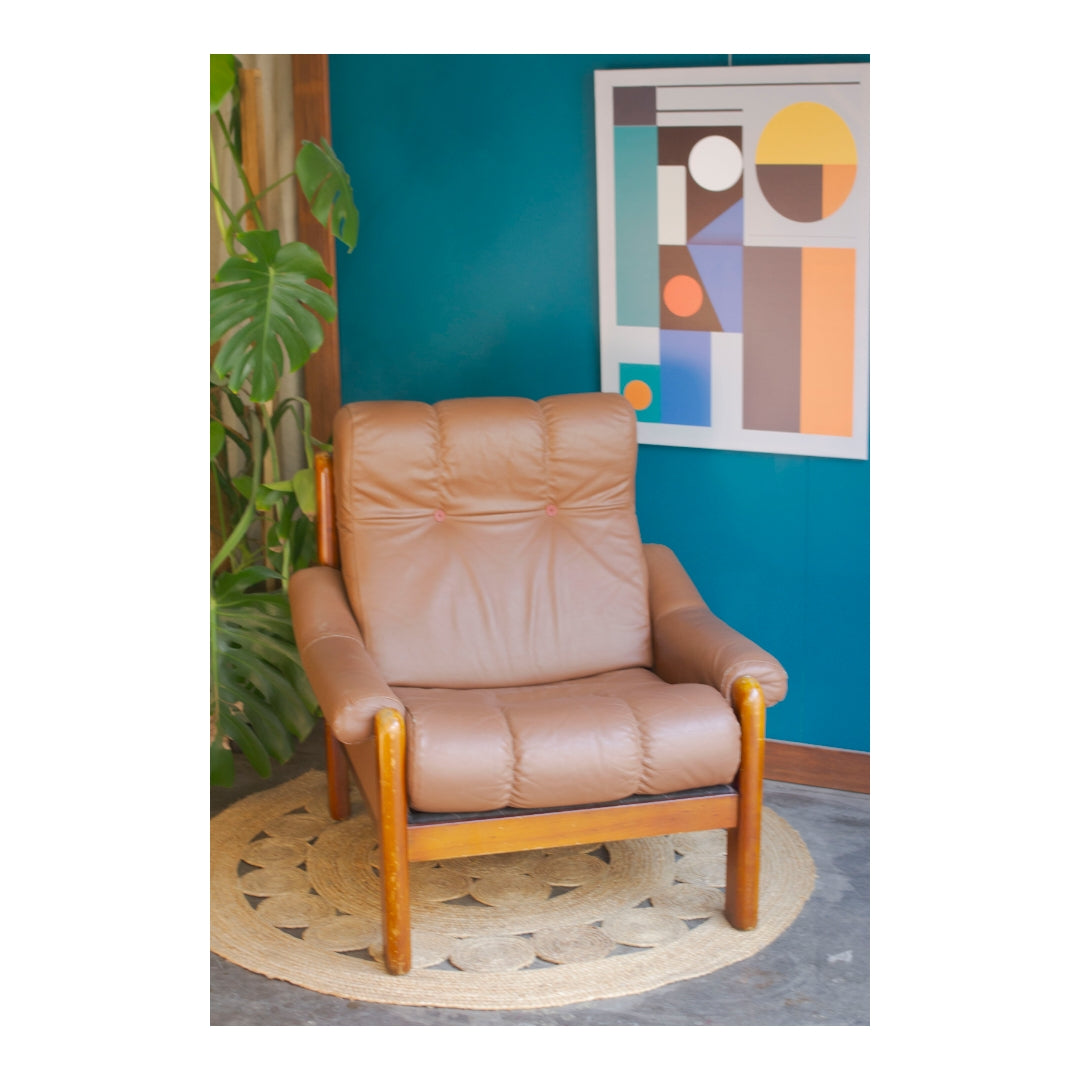 Vintage Leather Armchair