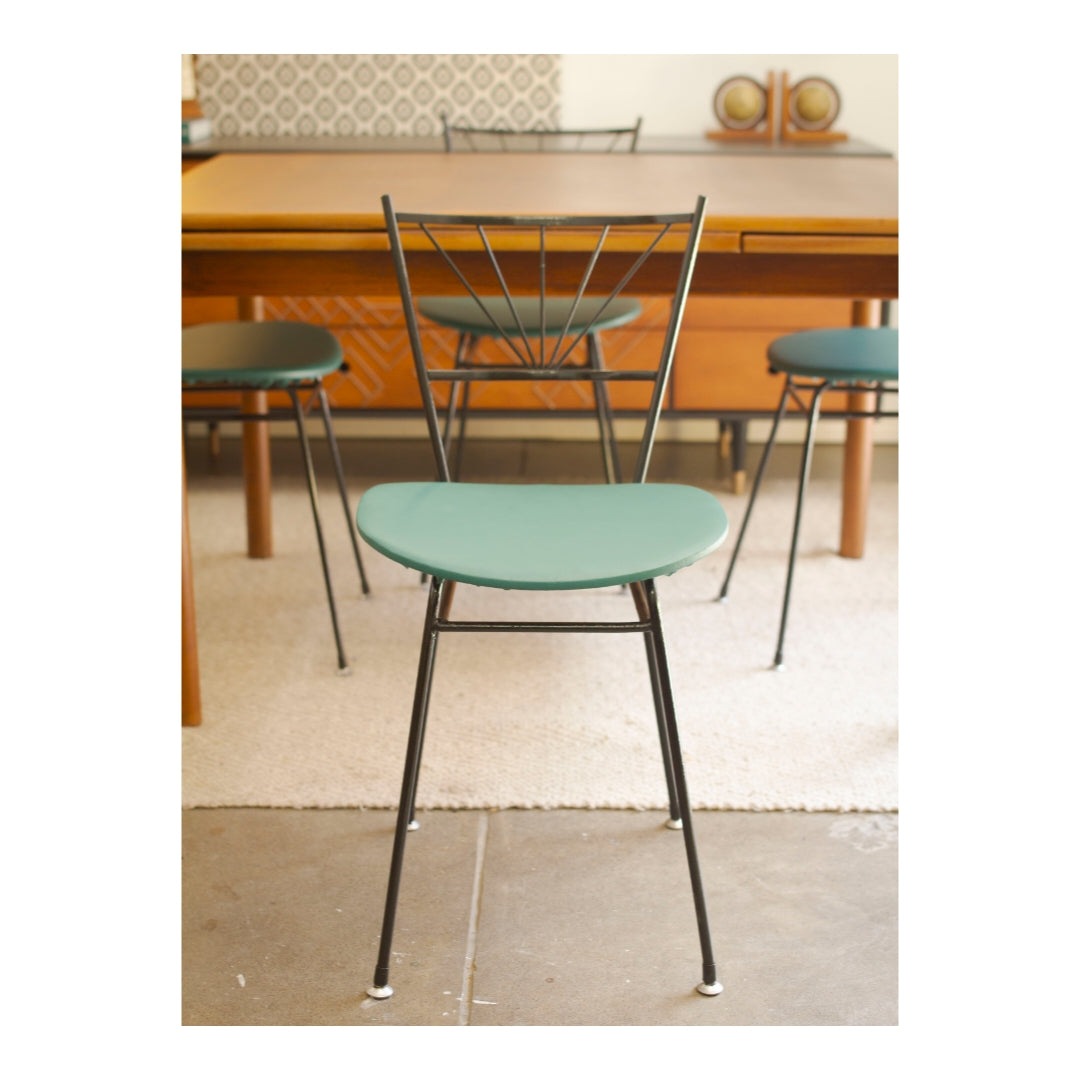 Set of 4 Woods Williams Metal Framed Chairs