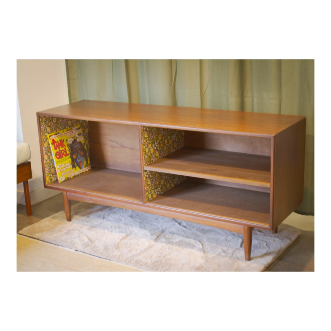 Refurbished Vinyl Cabinet/ Bookshelf