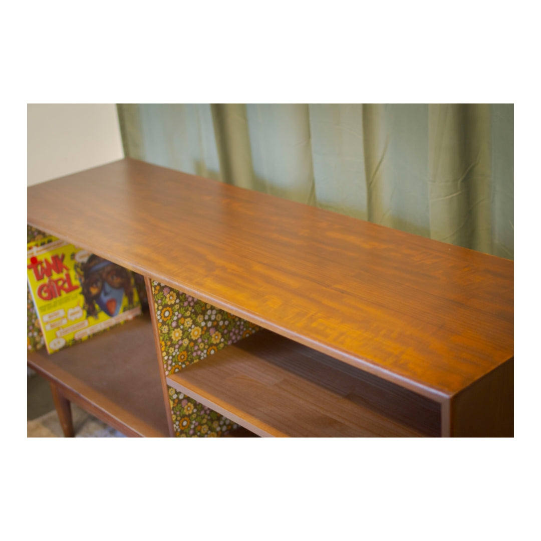 Refurbished Vinyl Cabinet/ Bookshelf