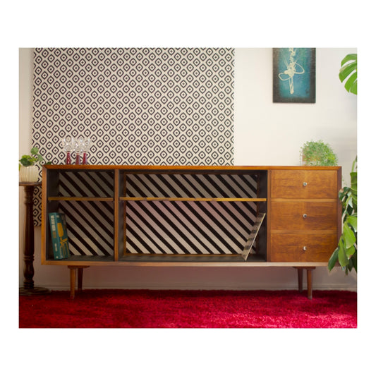 Refurbished Sideboard/ Vinyl Cabinet