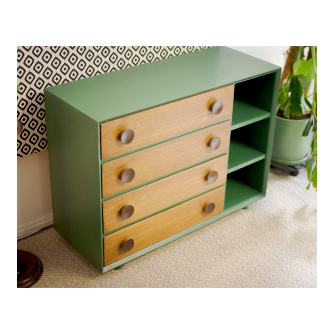 Alrob Refurbished Drawers with Bookshelf