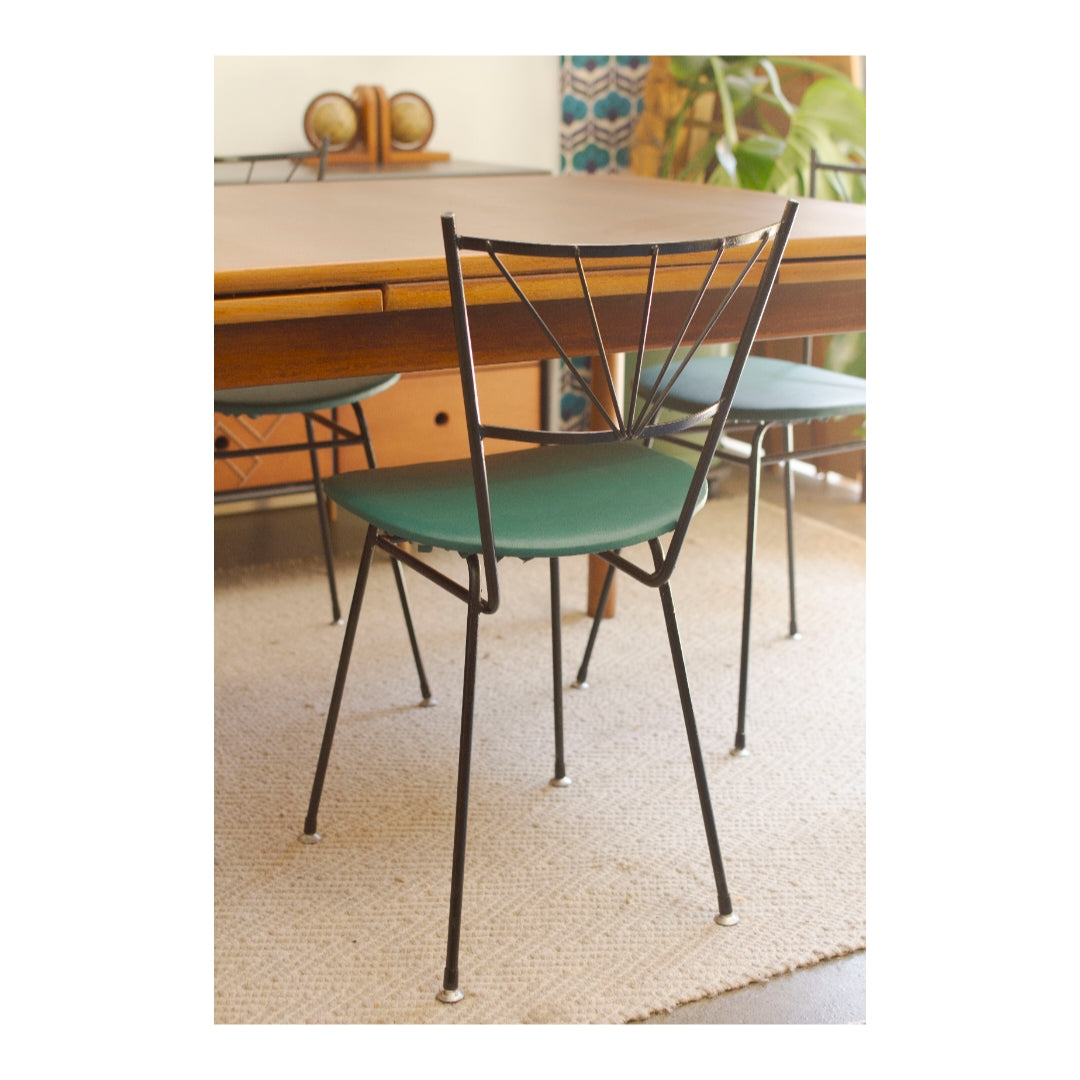 Set of 4 Woods Williams Metal Framed Chairs