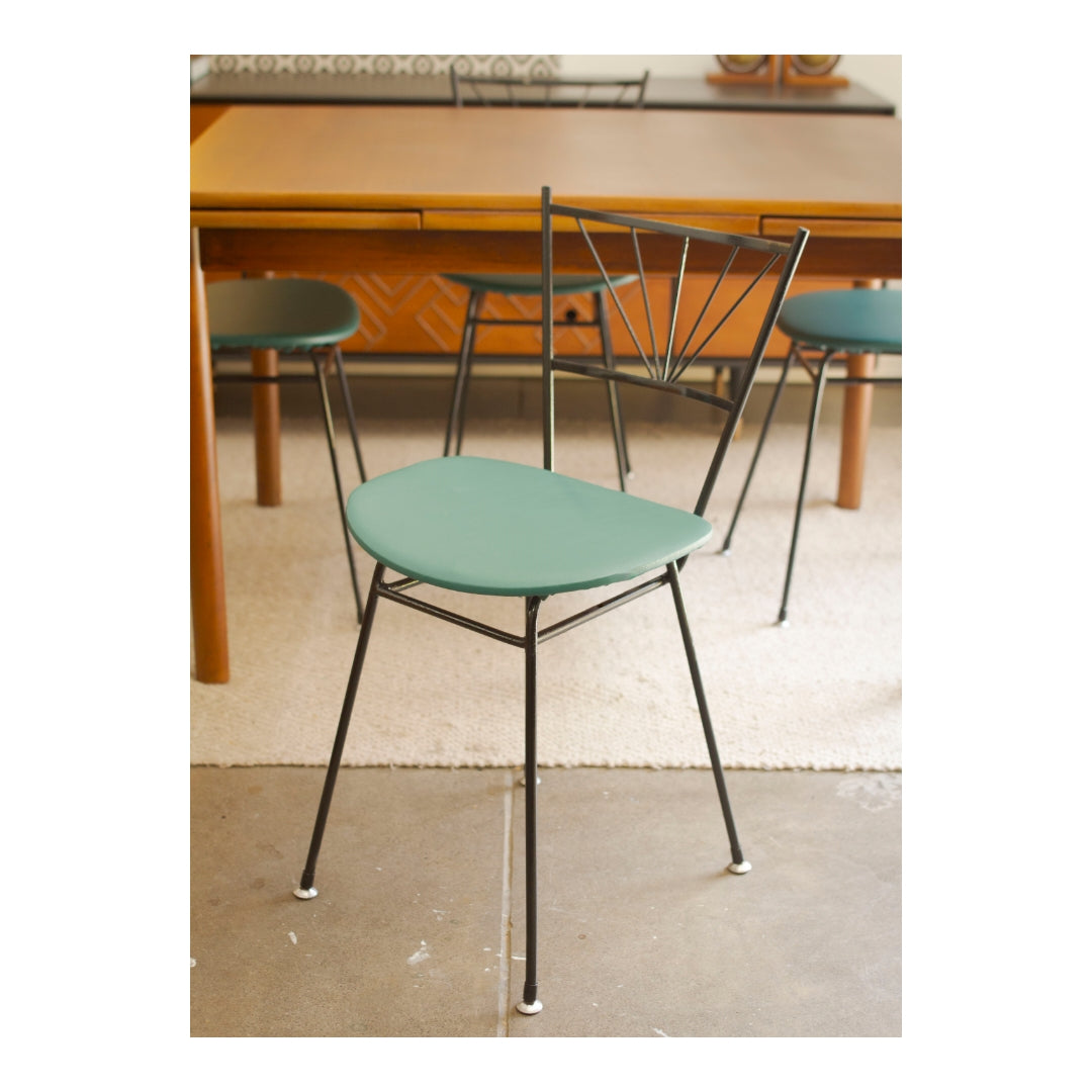 Set of 4 Woods Williams Metal Framed Chairs